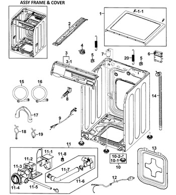 Diagram for WF328AAG/XAA-0000