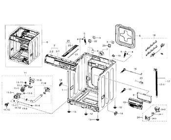 Diagram for WF330ANB/XAA-0002