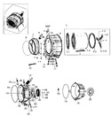 Diagram for 02 - Tub/drum Assy