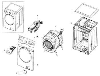 Diagram for WF350ANW/XAA-0000