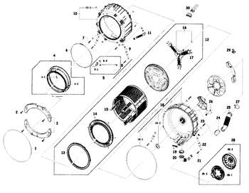 Diagram for WF410ANW/XAA