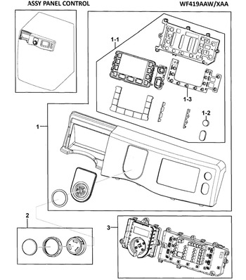 Diagram for WF419AAW/XAA-0000