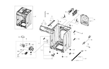 Diagram for WF433BTGJWR/A1-0000