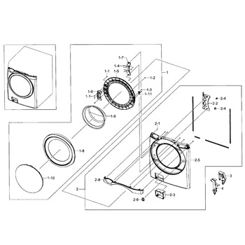 Diagram for WF435ATGJWR/A1-0001