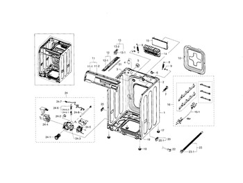 Diagram for WF448AAE/XAA-0001