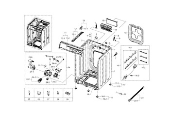 Diagram for WF448AAP/XAA-0007