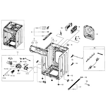 Diagram for WF501ANW/XAA-0002