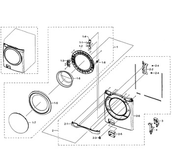 Diagram for WF511ABR/XAA-0004