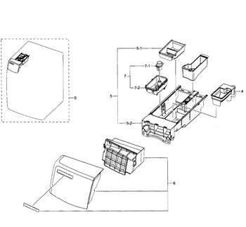 Diagram for WF511ABR/XAA-0004