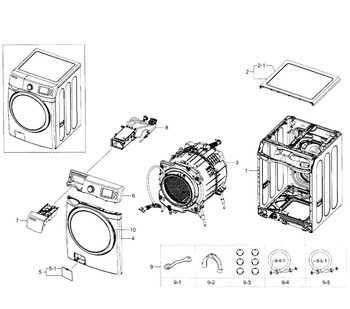 Diagram for WF520ABP/XAA-0003