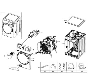 Diagram for WF520ABW/XAA-0007