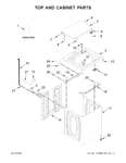 Diagram for 02 - Top And Cabinet Parts