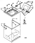 Diagram for 01 - Top And Cabinet