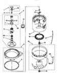 Diagram for 04 - Agitator, Basket And Tub