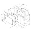 Diagram for 02 - Dryer Front Panel And Door Parts