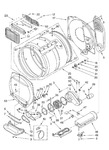 Diagram for 04 - Dryer Bulkhead Parts