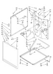 Diagram for 07 - Washer Cabinet Parts