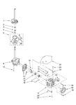 Diagram for 08 - Brake, Clutch, Gearcase, Motor And Pump Parts