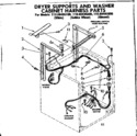 Diagram for 05 - Dryer Supports And Washer Cabinet Harness Parts