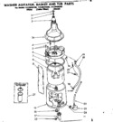 Diagram for 10 - Washer Agitator Basket & Tub Parts