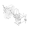 Diagram for 02 - Dryer Front Panel And Door