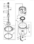 Diagram for 10 - Agitator, Basket And Tub