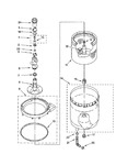 Diagram for 09 - Agitator, Basket And Tub