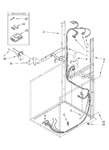 Diagram for 04 - Dryer Support And Washer Harness Parts