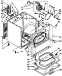 Diagram for 02 - Cabinet Parts