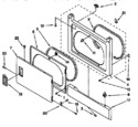 Diagram for 02 - Dryer Front Panel Door