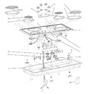 Diagram for 01 - Control Panel & Cooktop