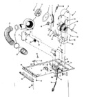 Diagram for 03 - Dryer Motor, Blower, Belt