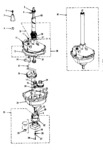 Diagram for 06 - Transmission, Water Seal, Lower Bearing Asmy.