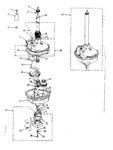 Diagram for 06 - Transmission, Water Seal, Lower Bearing Asmy.