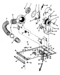 Diagram for 03 - Dryer Motor, Blower, Belt