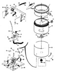 Diagram for 04 - Tubs, Water Valve, Lid Switch