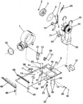 Diagram for 03 - Dryer Motor, Blower, Belt