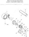 Diagram for 04 - Motor, Fan Housing, Exhaust Duct