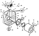 Diagram for 01 - Cabinet, Drum, Heater Assembly