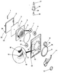 Diagram for 02 - Door, Front Panel, Lint Filter