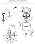 Diagram for 05 - Tubs, Water Valve, Lid Switch