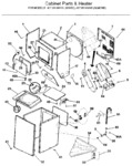 Diagram for 01 - Cabinet Parts & Heater