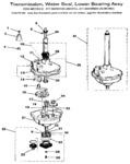 Diagram for 07 - Transmission, Water Seal, Lower Bearing Assy