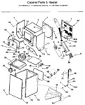 Diagram for 01 - Cabinet Parts & Heater