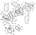 Diagram for 01 - Dryer, Cabinet, Drum, Heater