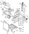 Diagram for 04 - Washer-cabinet, Top Panel, Base