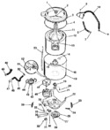 Diagram for 05 - Washer-tubs, Hoses, Motor