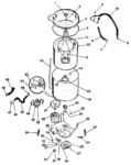 Diagram for 05 - Washer-tubs, Hoses, Motor