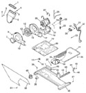 Diagram for 02 - Dryer-motor, Blower, Belt