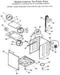 Diagram for 04 - Washer-cabinet, Top Panel, Base